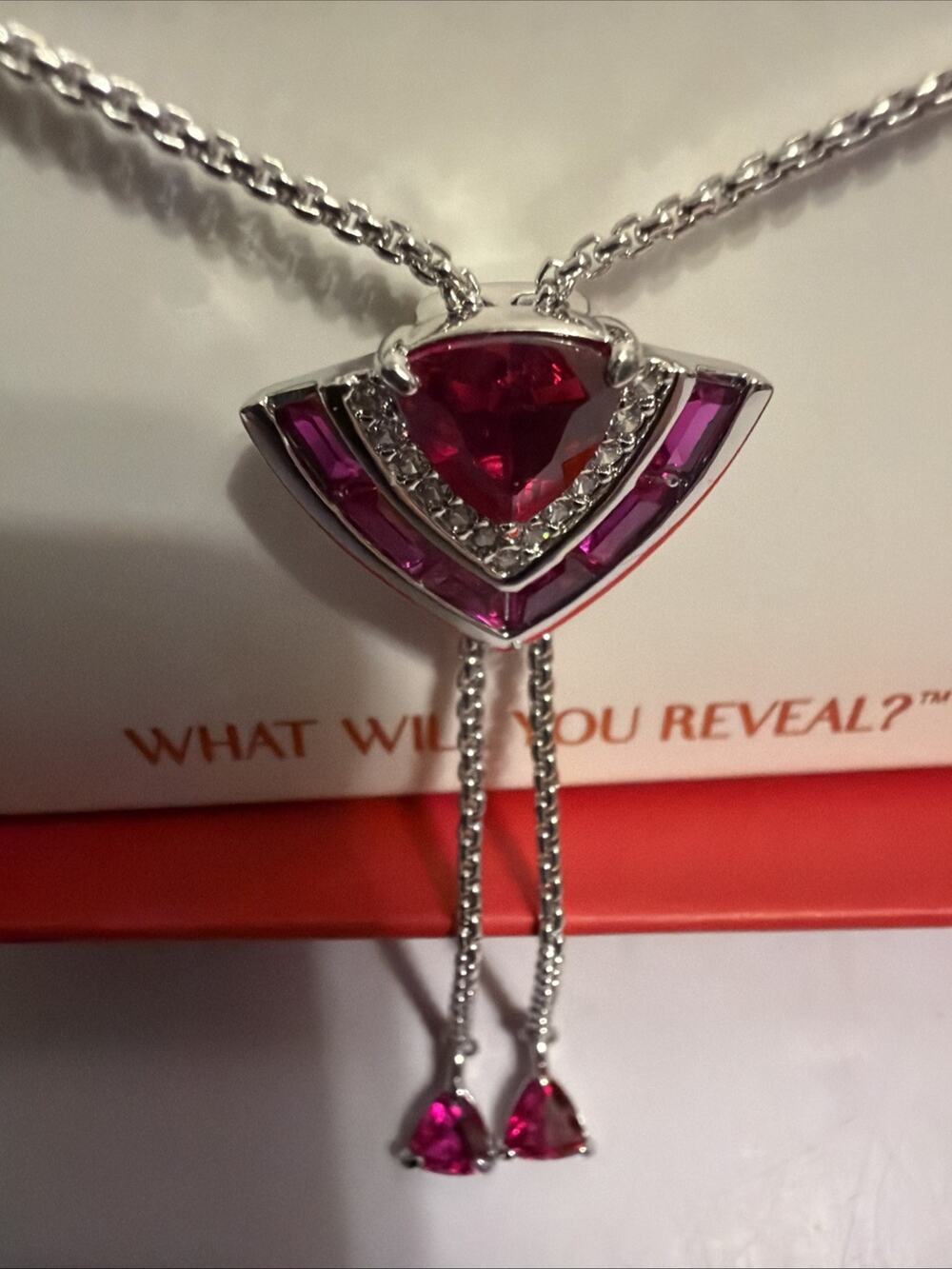 Bomb Party | July Necklace 2026 “The Eliza Necklace” NK63232 Rhodium